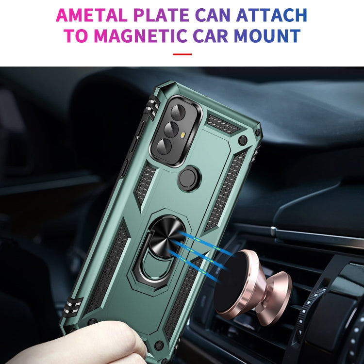 For Motorola Moto G Play 2023 Shockproof TPU + PC Phone Case with Holder