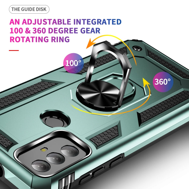 For Motorola Moto G Play 2023 Shockproof TPU + PC Phone Case with Holder