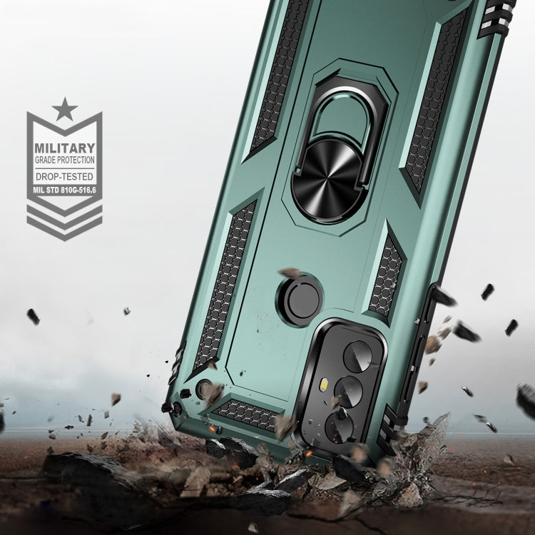For Motorola Moto G Play 2023 Shockproof TPU + PC Phone Case with Holder