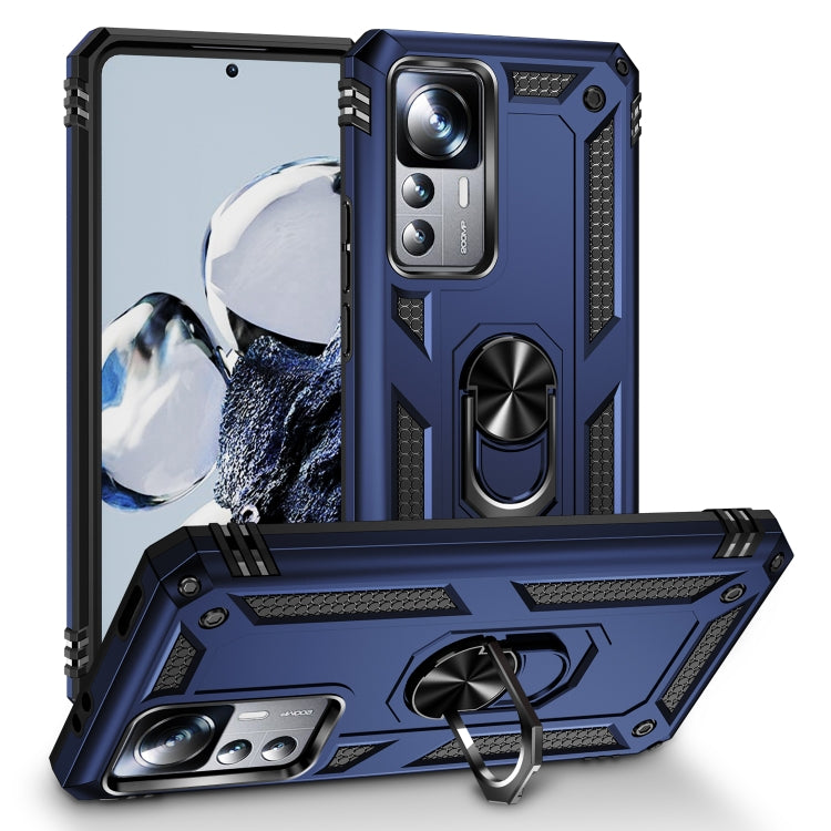 For Xiaomi 12T / 12T Pro Shockproof TPU + PC Phone Case with Holder