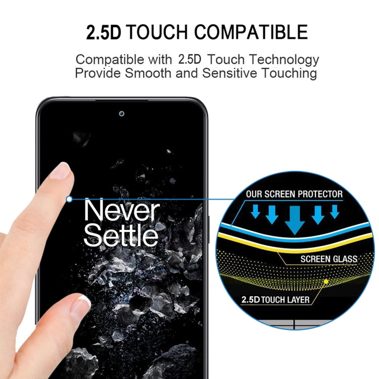 For OnePlus 11 / 11 Jupiter Rock Edition 25pcs 3D Curved Edge Full Screen Tempered Glass Film