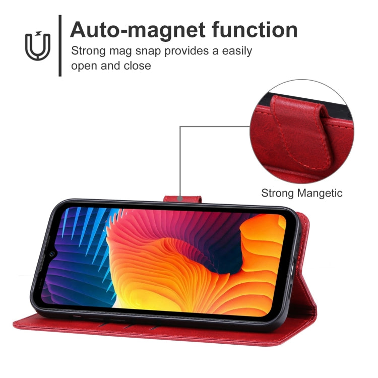For Doogee V30 5G Leather Phone Case