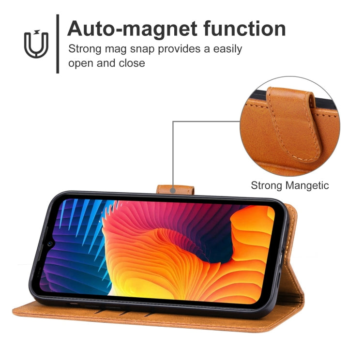 For Doogee V30 5G Leather Phone Case