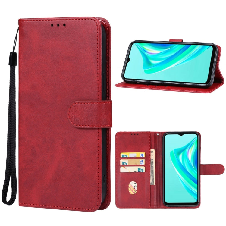 For Infinix Hot 20i Leather Phone Case