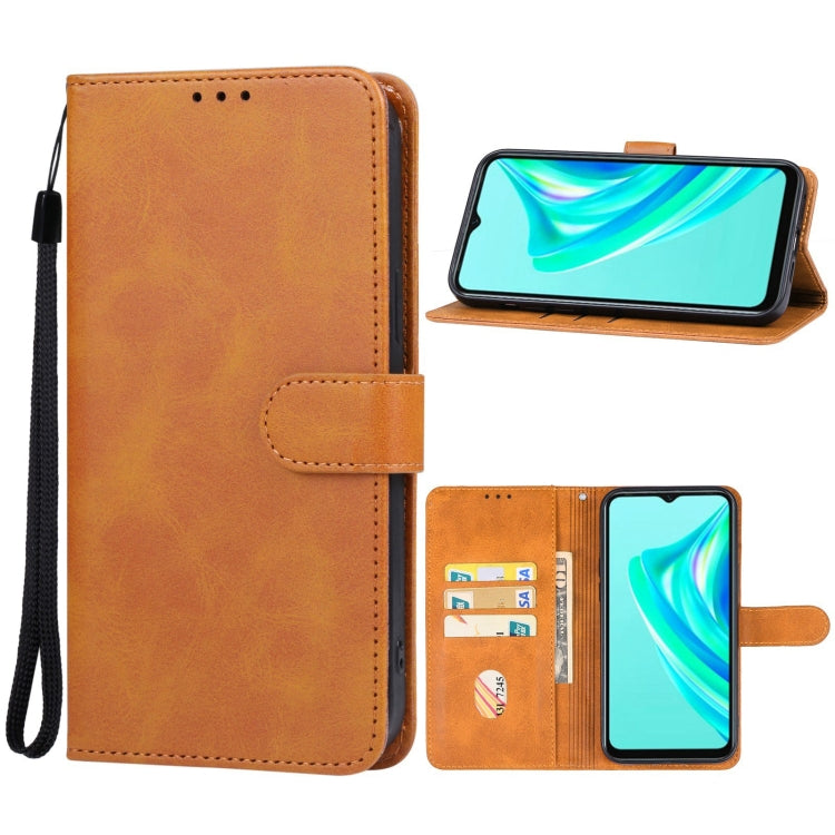 For Infinix Hot 20i Leather Phone Case