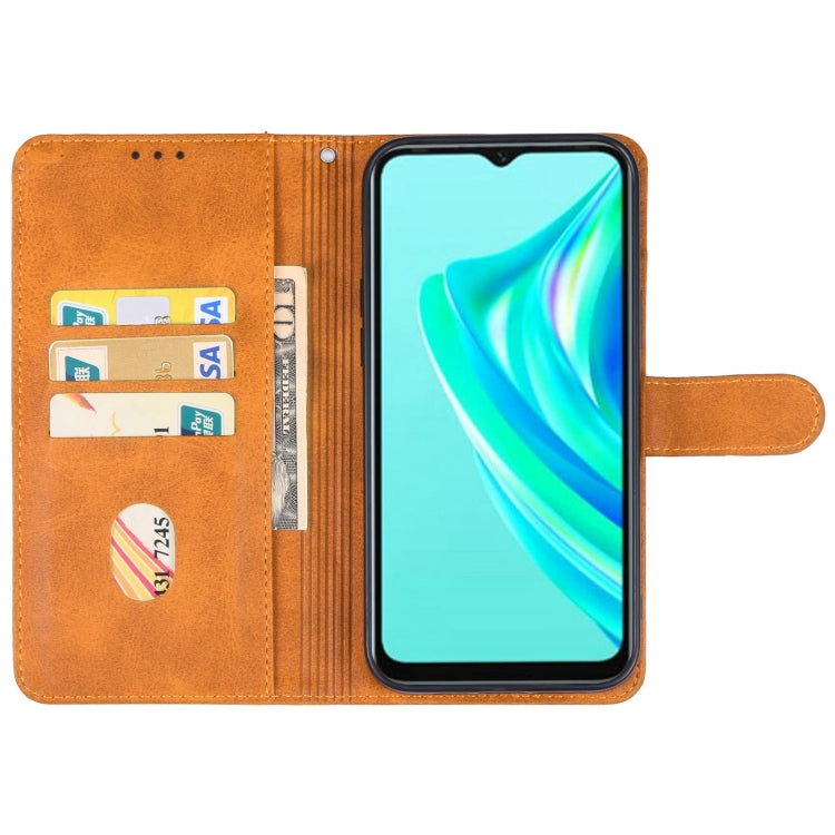 For Infinix Hot 20i Leather Phone Case