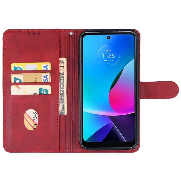 For Motorola Moto G Play 2023 Leather Phone Case
