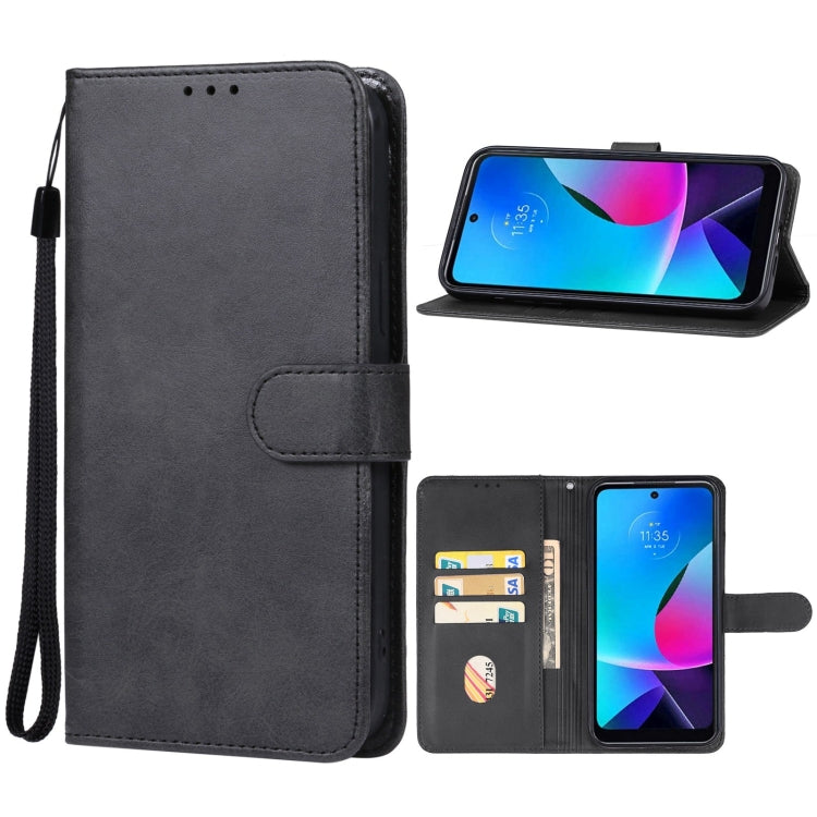 For Motorola Moto G Play 2023 Leather Phone Case