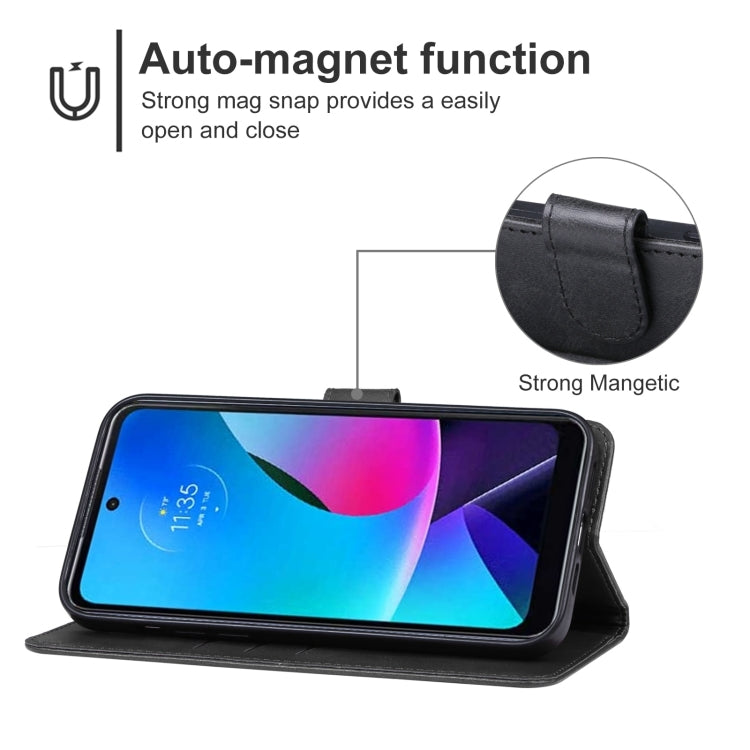 For Motorola Moto G Play 2023 Leather Phone Case