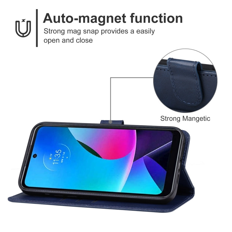 For Motorola Moto G Play 2023 Leather Phone Case
