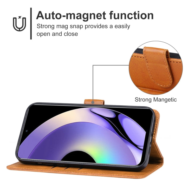 For Realme 10 Pro Leather Phone Case