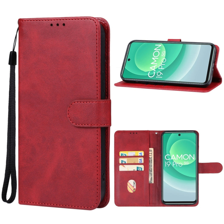 For Tecno Camon 19 Pro 5G Leather Phone Case