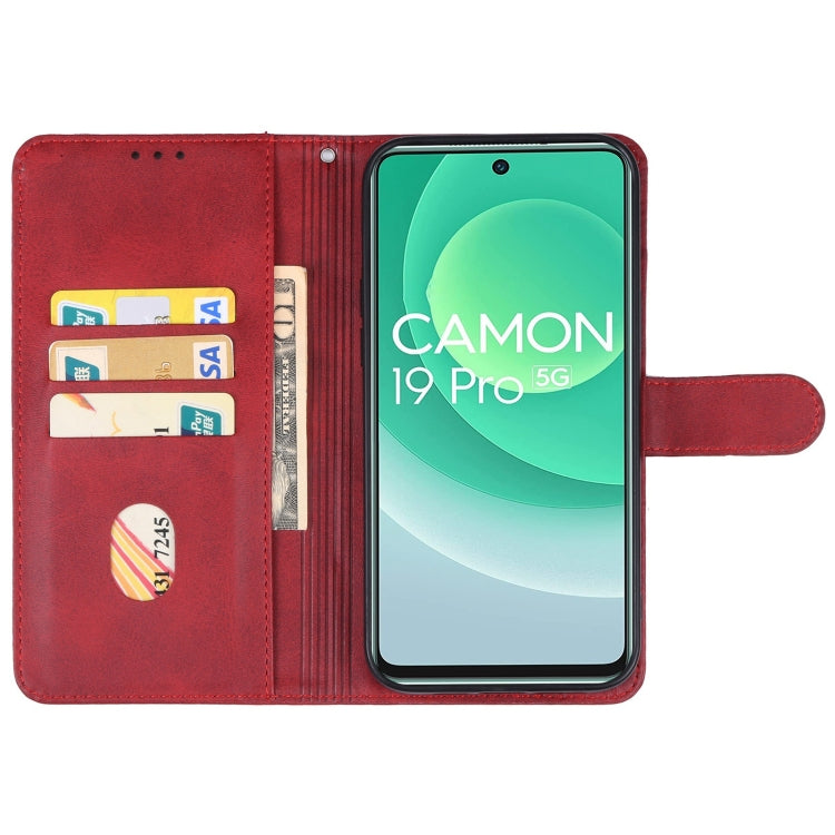 For Tecno Camon 19 Pro 5G Leather Phone Case