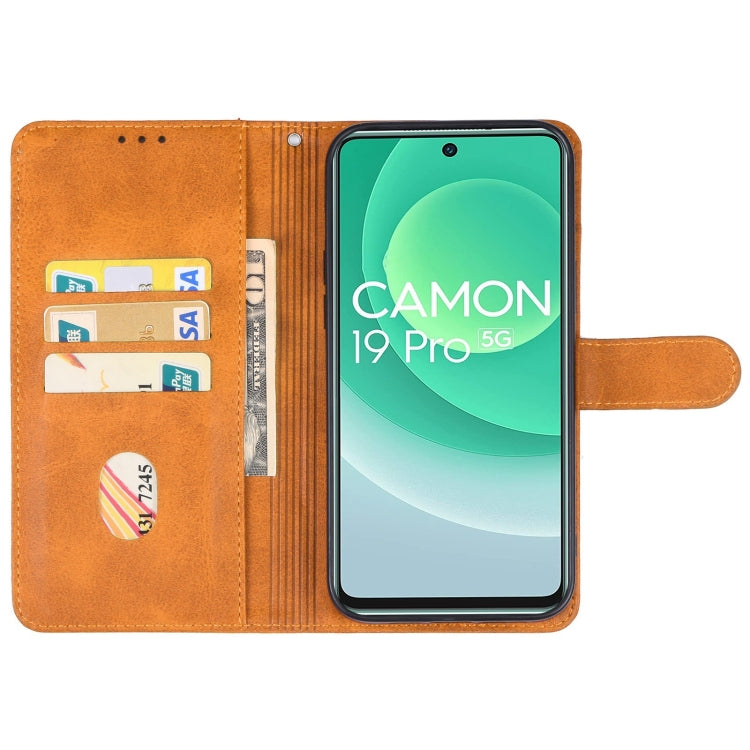 For Tecno Camon 19 Pro 5G Leather Phone Case