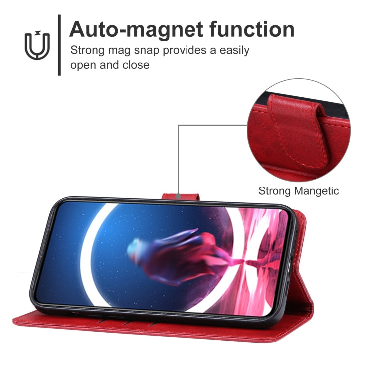 For ZTE nubia Red Magic 8 Pro Leather Phone Case