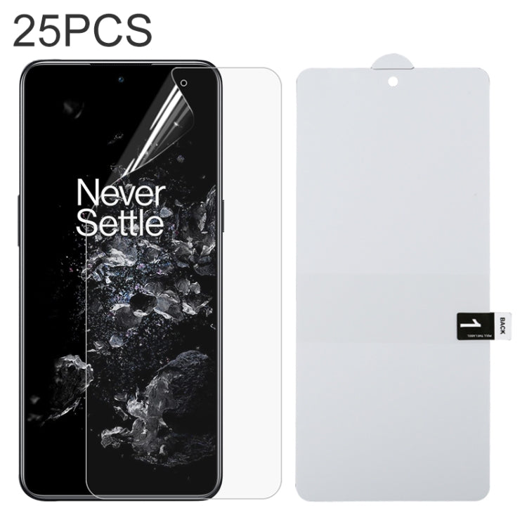 For OnePlus 11 / 11 Jupiter Rock Edition 25pcs Full Screen Protector Explosion-proof Hydrogel Film