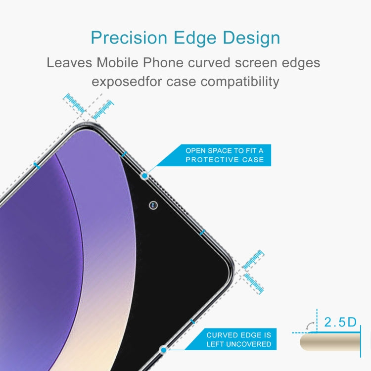 For Realme 10 Pro 10pcs 0.26mm 9H 2.5D Tempered Glass Film