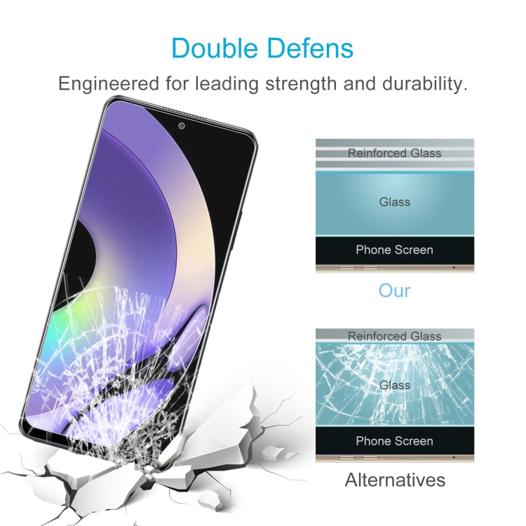 For Realme 10 Pro 10pcs 0.26mm 9H 2.5D Tempered Glass Film