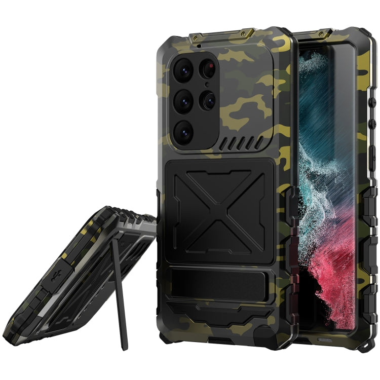 For Samsung Galaxy S23+ 5G R-JUST Life Waterproof Dustproof Shockproof Phone Case