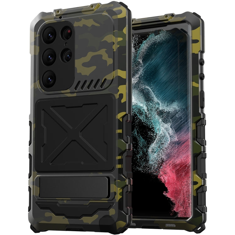 For Samsung Galaxy S23+ 5G R-JUST Life Waterproof Dustproof Shockproof Phone Case