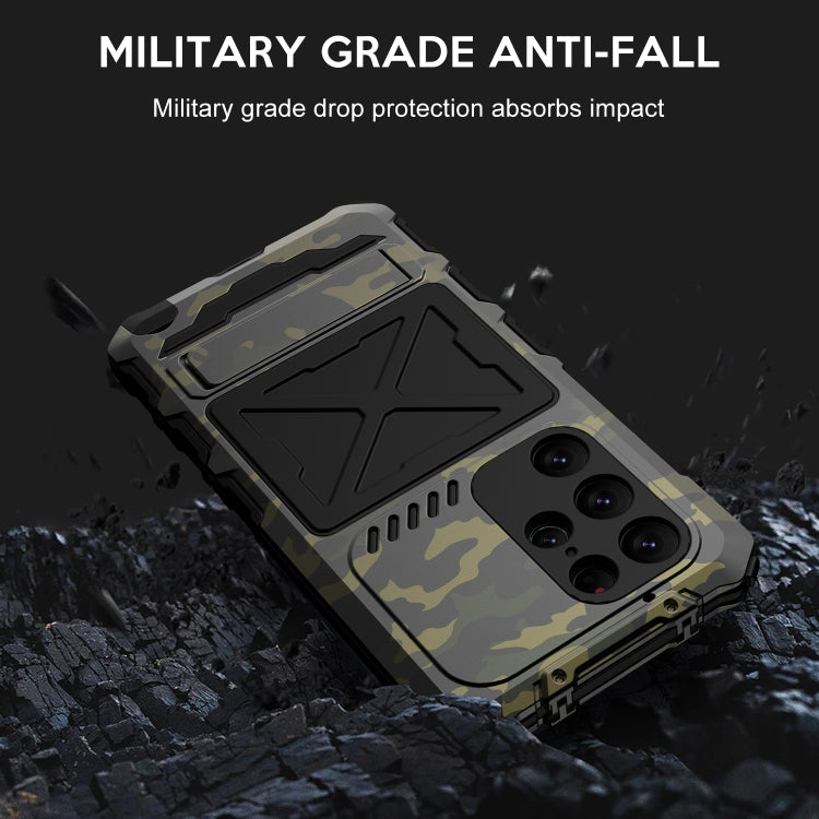 For Samsung Galaxy S23+ 5G R-JUST Life Waterproof Dustproof Shockproof Phone Case