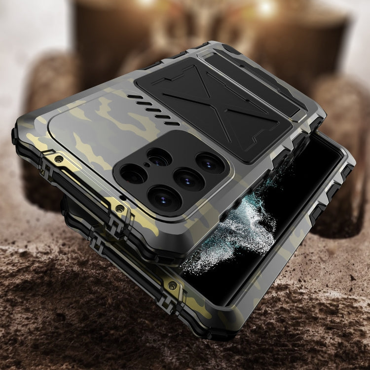 For Samsung Galaxy S23+ 5G R-JUST Life Waterproof Dustproof Shockproof Phone Case