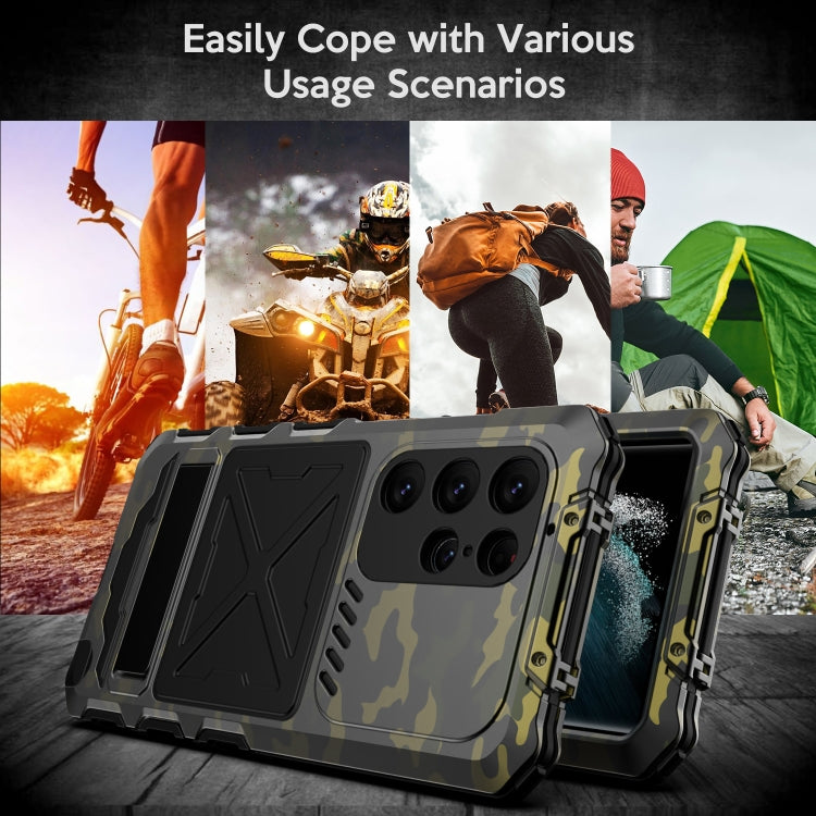 For Samsung Galaxy S23+ 5G R-JUST Life Waterproof Dustproof Shockproof Phone Case