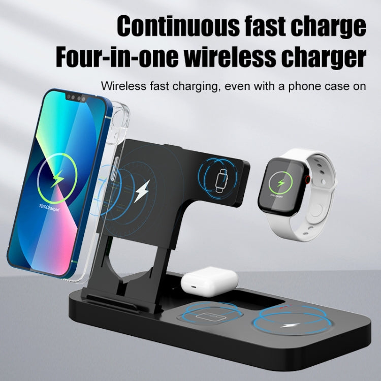 OW-02 15W 4 in 1 Phone Wireless Charger(Black)