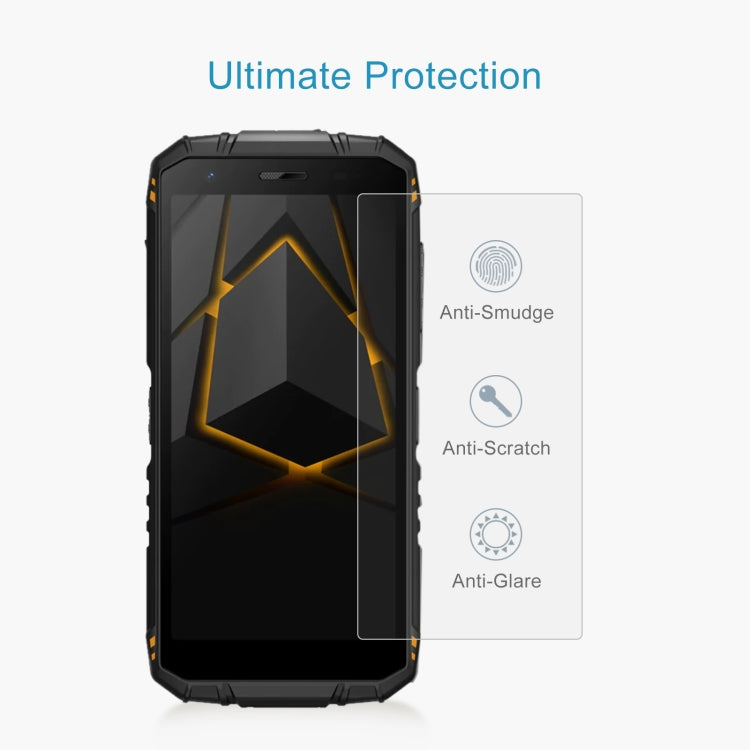 For DOOGEE S41 10pcs 0.26mm 9H 2.5D Tempered Glass Film