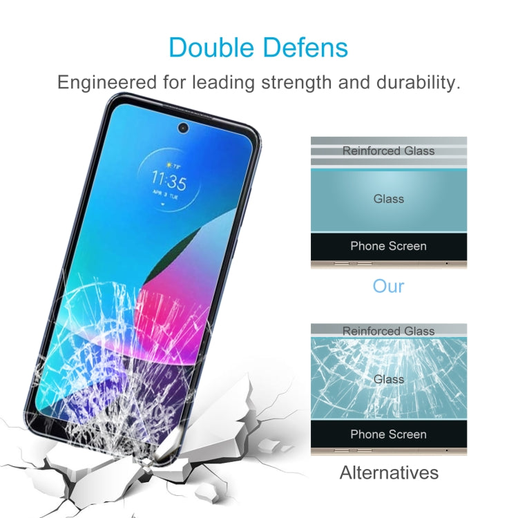 For Motorola Moto G Play 2023 10pcs 0.26mm 9H 2.5D Tempered Glass Film