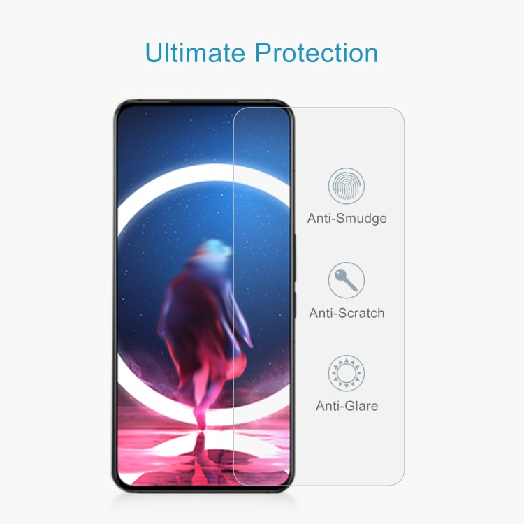 For ZTE nubia Red Magic 8 Pro 10pcs 0.26mm 9H 2.5D Tempered Glass Film