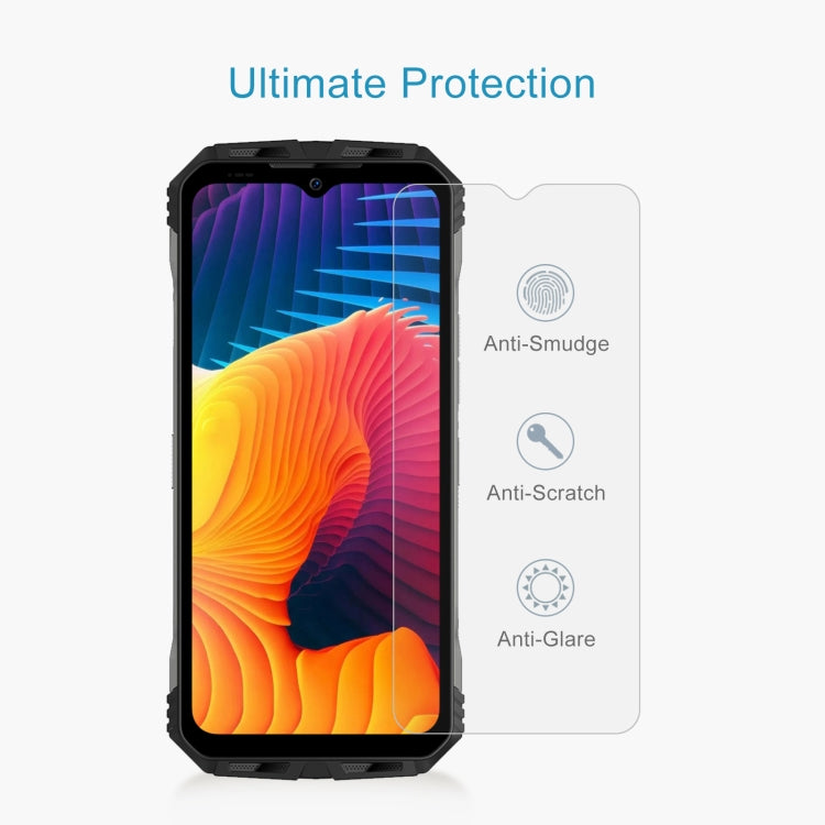 For DOOGEE V30 5G 50pcs 0.26mm 9H 2.5D Tempered Glass Film