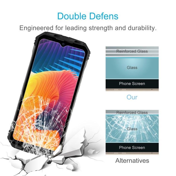 For DOOGEE V30 5G 50pcs 0.26mm 9H 2.5D Tempered Glass Film