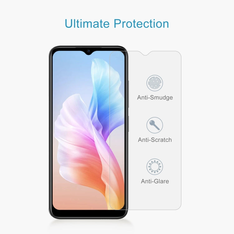 For DOOGEE X98 50pcs 0.26mm 9H 2.5D Tempered Glass Film