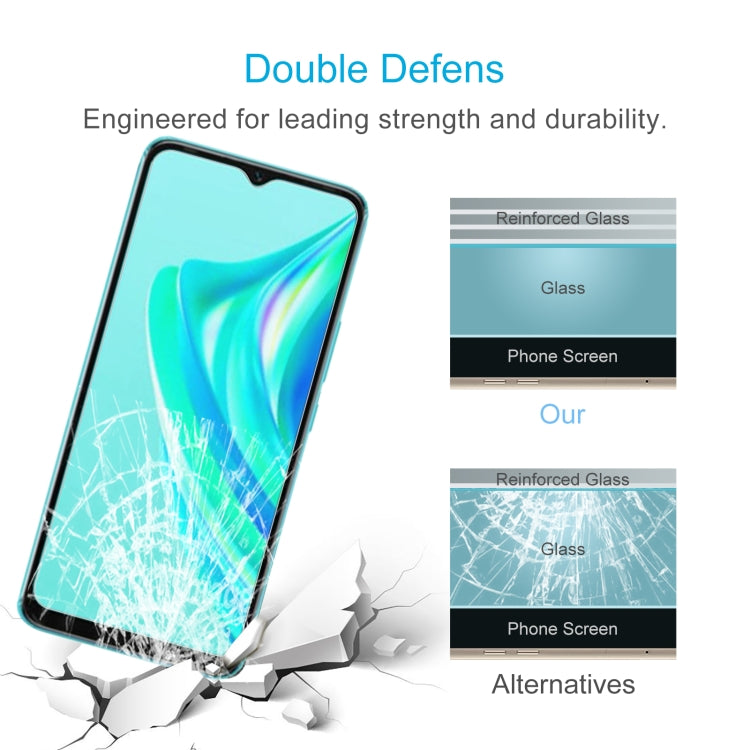 For Infinix Hot 20i 50pcs 0.26mm 9H 2.5D Tempered Glass Film