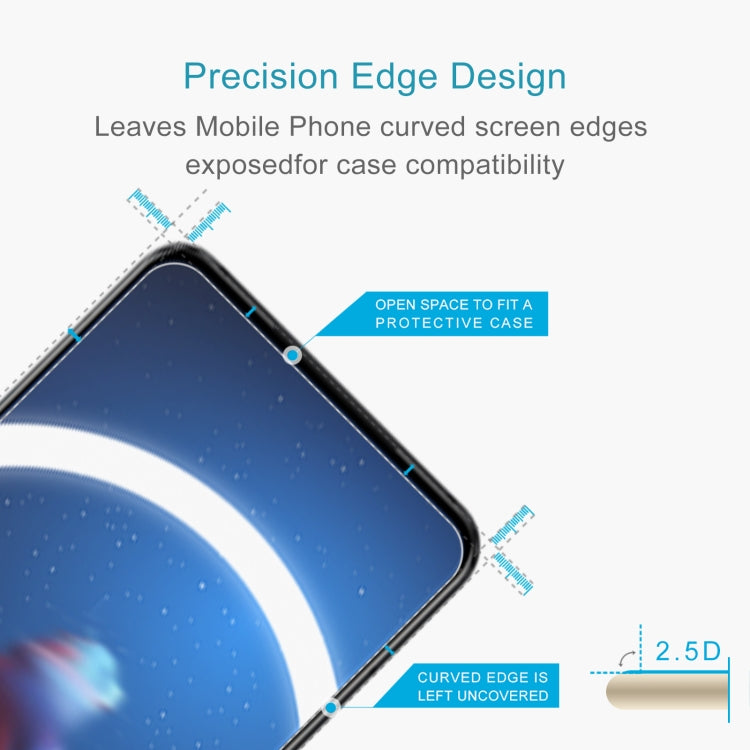 For ZTE nubia Red Magic 8 Pro 50pcs 0.26mm 9H 2.5D Tempered Glass Film
