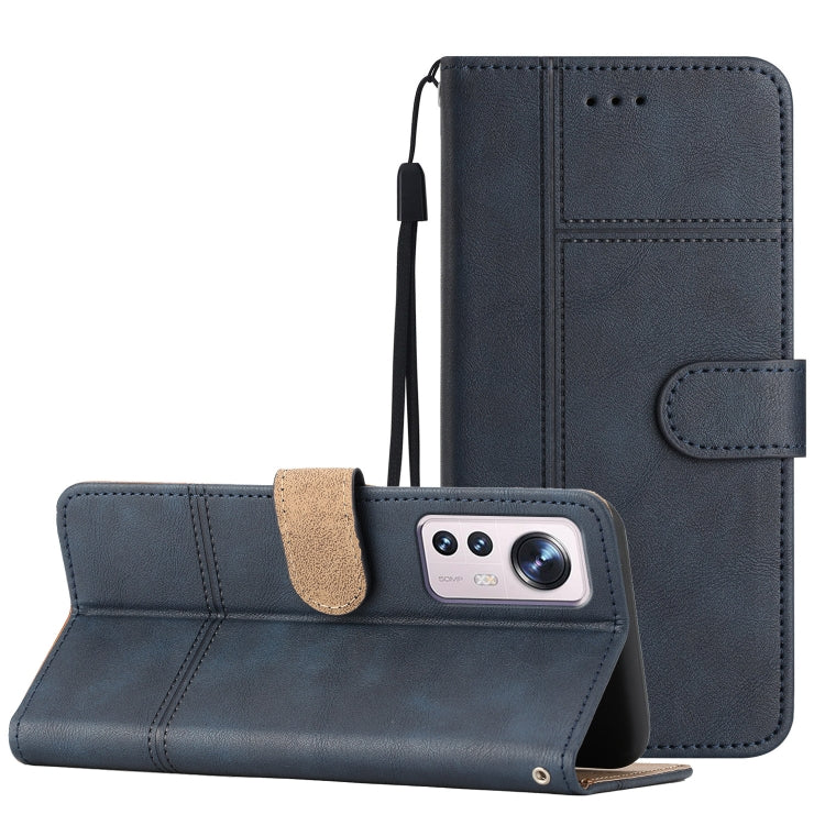 For Xiaomi 12 Lite Business Style Cowhide Texture Leather Phone Case
