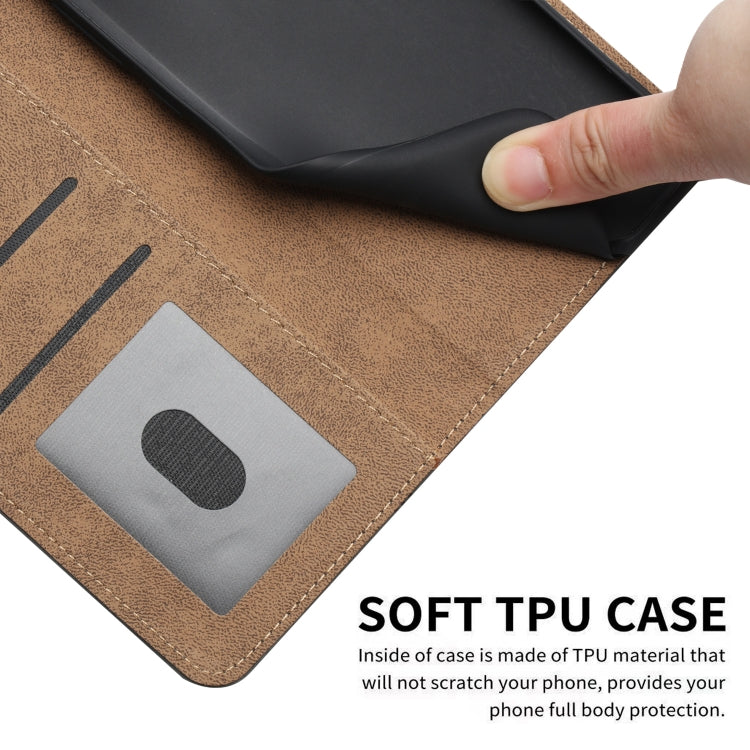 For Xiaomi Redmi 10C Business Style Cowhide Texture Leather Phone Case