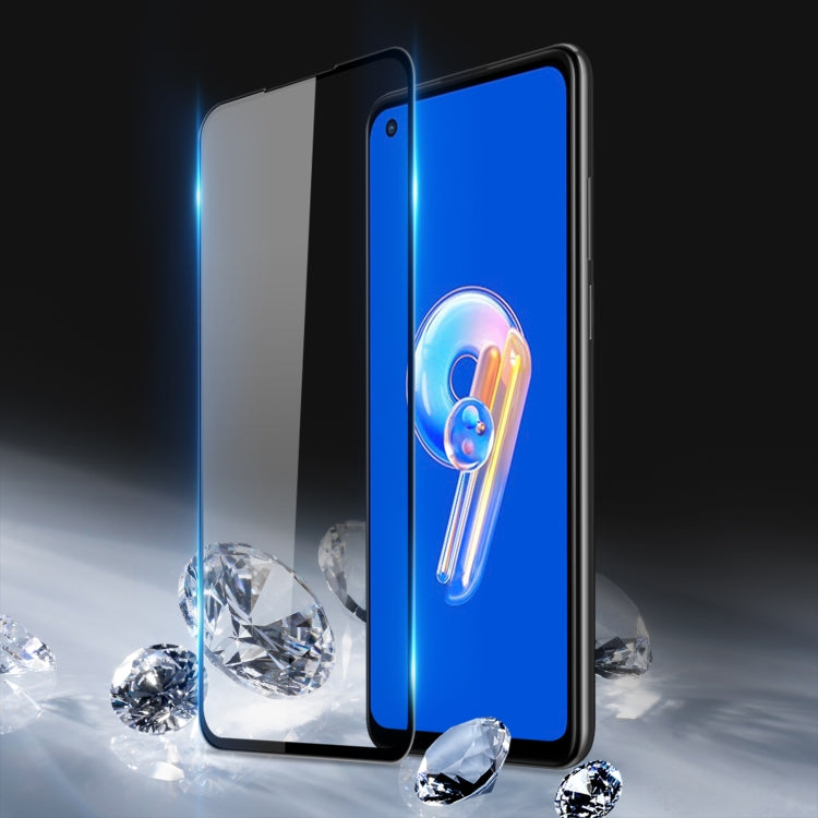 For Asus Zenfone 9 10pcs DUX DUCIS 0.33mm 9H Medium Alumina HD Full Screen Tempered Glass Film