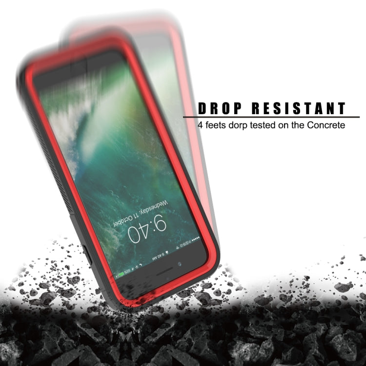 For iPhone SE 2020 & 8 & 7 Frame Series TPU + PC Dust-proof Scratch-proof Drop-proof Protective Case