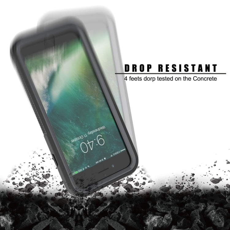 For iPhone SE 2020 & 8 & 7 Frame Series TPU + PC Dust-proof Scratch-proof Drop-proof Protective Case