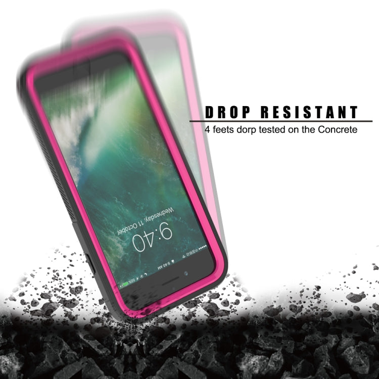 For iPhone SE 2020 & 8 & 7 Frame Series TPU + PC Dust-proof Scratch-proof Drop-proof Protective Case