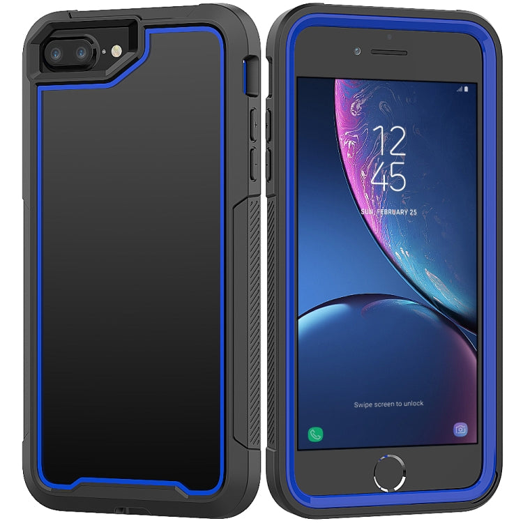 For iPhone 8 Plus & 7 Plus Frame Series TPU + PC Dust-proof Scratch-proof Drop-proof Protective Case