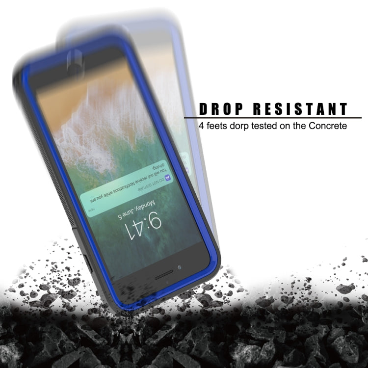 For iPhone 8 Plus & 7 Plus Frame Series TPU + PC Dust-proof Scratch-proof Drop-proof Protective Case