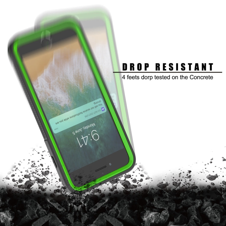 For iPhone 8 Plus & 7 Plus Frame Series TPU + PC Dust-proof Scratch-proof Drop-proof Protective Case
