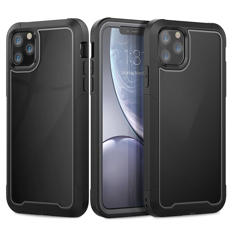 For iPhone 11 Pro Frame Series TPU + PC Dust-proof Scratch-proof Drop-proof Protective Case