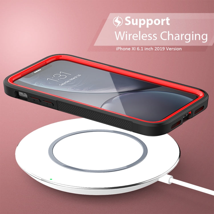 For iPhone 11 Frame Series TPU + PC Dust-proof Scratch-proof Drop-proof Protective Case