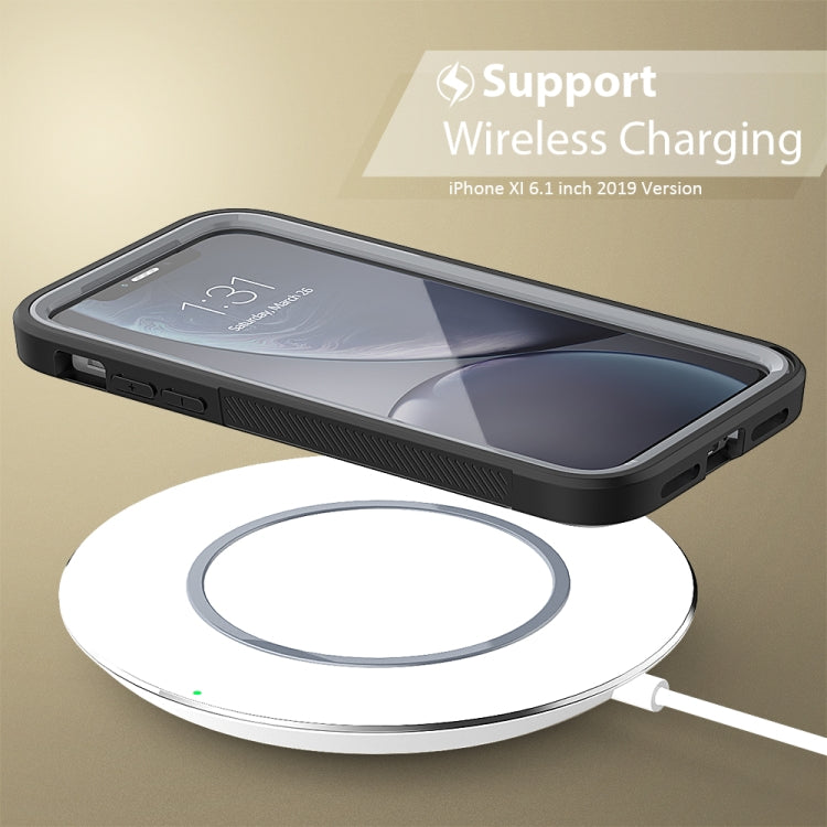 For iPhone 11 Frame Series TPU + PC Dust-proof Scratch-proof Drop-proof Protective Case