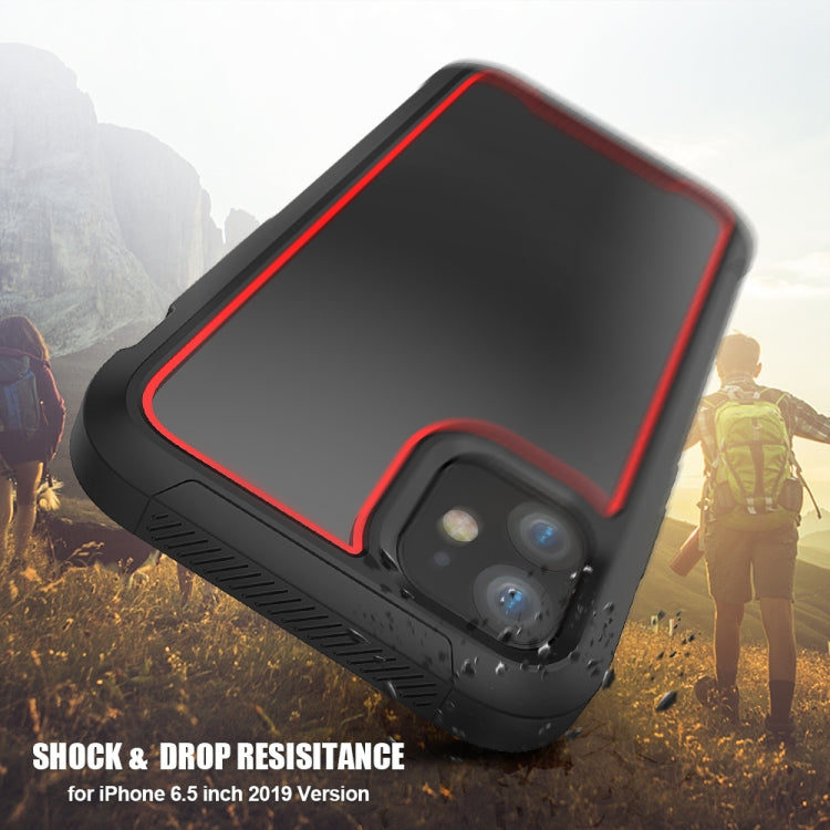 For iPhone 11 Pro Max Frame Series TPU + PC Dust-proof Scratch-proof Drop-proof Protective Case