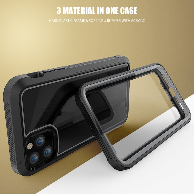 For iPhone 11 Pro Max Frame Series TPU + PC Dust-proof Scratch-proof Drop-proof Protective Case
